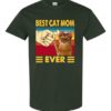 BEST CAT MOM  - T-shirt Col Rond Pour Adultes