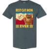 BEST CAT MOM  - T-shirt Col Rond Pour Adultes