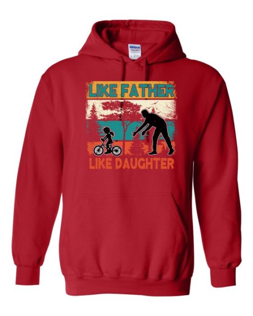 LIKE FATHER LIKE DAUGHTER YELLOW - Cotton Ouaté Kangourou (Unisexe) Pour Adulte