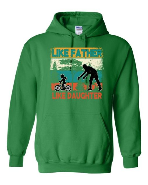LIKE FATHER LIKE DAUGHTER YELLOW - Cotton Ouaté Kangourou (Unisexe) Pour Adulte