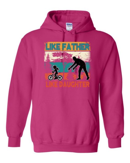 LIKE FATHER LIKE DAUGHTER YELLOW - Cotton Ouaté Kangourou (Unisexe) Pour Adulte
