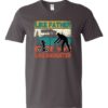 LIKE FATHER LIKE DAUGHTER YELLOW - T-shirt Col V Pour Adultes