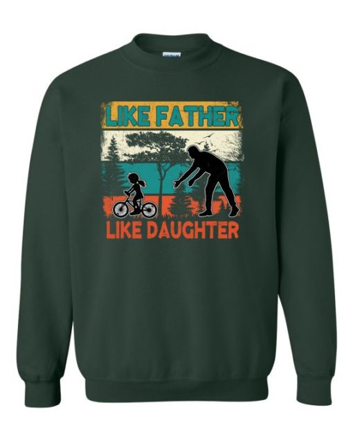 LIKE FATHER LIKE DAUGHTER 2  - Adult Crew Neck Sweatshirt (Unisex)
