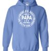 NUMBER 1 PAPA  - Adult Hooded Sweatshirt (Unisex)