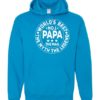 NUMBER 1 PAPA  - Adult Hooded Sweatshirt (Unisex)