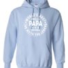 NUMBER 1 PAPA  - Adult Hooded Sweatshirt (Unisex)