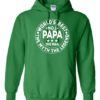 NUMBER 1 PAPA  - Adult Hooded Sweatshirt (Unisex)