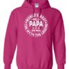 NUMBER 1 PAPA  - Adult Hooded Sweatshirt (Unisex)