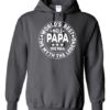 NUMBER 1 PAPA  - Adult Hooded Sweatshirt (Unisex)