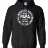 NUMBER 1 PAPA  - Adult Hooded Sweatshirt (Unisex)