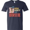 DADDY BRUH  - T-shirt Col V Pour Adultes