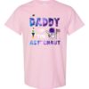 DADDY ASTRONAUT - Adult Round-neck T-shirt
