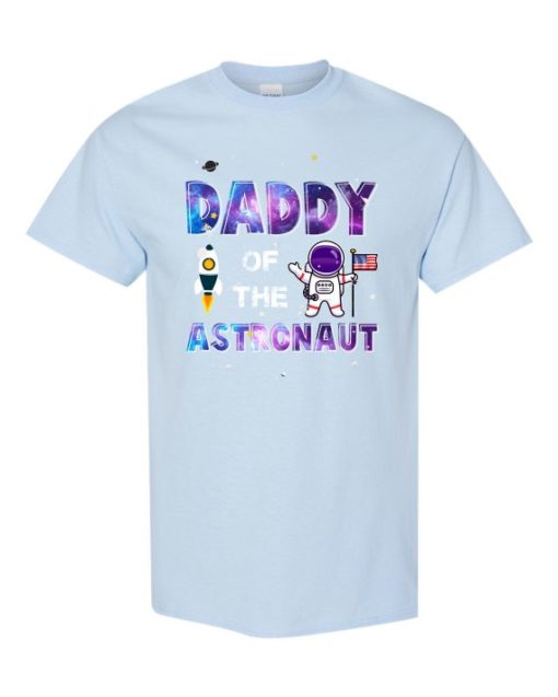 DADDY ASTRONAUT - Adult Round-neck T-shirt