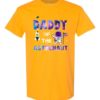 DADDY ASTRONAUT - Adult Round-neck T-shirt