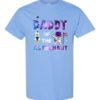 DADDY ASTRONAUT - Adult Round-neck T-shirt