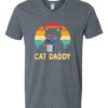 CAT DADDY  - Adult V-neck T-shirt