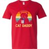 CAT DADDY  - Adult V-neck T-shirt