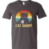 CAT DADDY  - Adult V-neck T-shirt