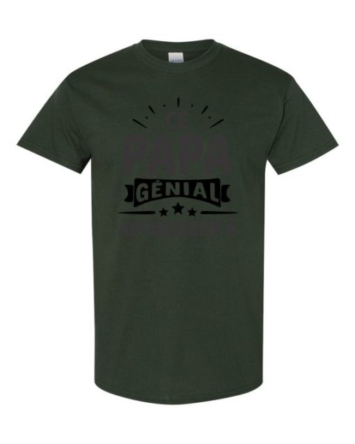 CE PAPA GENIAL - Adult Round-neck T-shirt