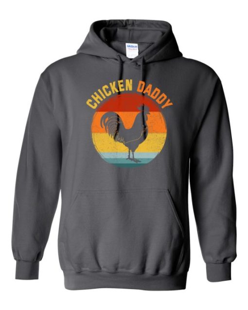 CHICKEN DADDY  - Cotton Ouaté Kangourou (Unisexe) Pour Adulte