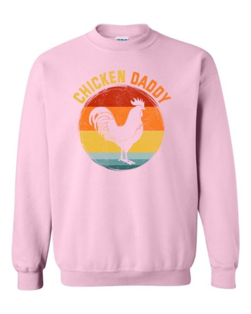 CHICKEN DADDY  - Cotton Ouaté Col Rond (Unisexe) Pour Adultes