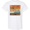 TAHTS WHAT I DO I FIX   - Adult Round-neck T-shirt