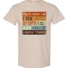 TAHTS WHAT I DO I FIX   - Adult Round-neck T-shirt