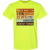 TAHTS WHAT I DO I FIX   - Adult Round-neck T-shirt