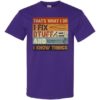 TAHTS WHAT I DO I FIX   - Adult Round-neck T-shirt