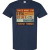 TAHTS WHAT I DO I FIX   - Adult Round-neck T-shirt