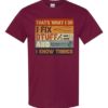 TAHTS WHAT I DO I FIX   - Adult Round-neck T-shirt