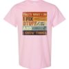 TAHTS WHAT I DO I FIX   - Adult Round-neck T-shirt