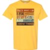 TAHTS WHAT I DO I FIX   - Adult Round-neck T-shirt