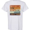 TAHTS WHAT I DO I FIX   - Adult Round-neck T-shirt