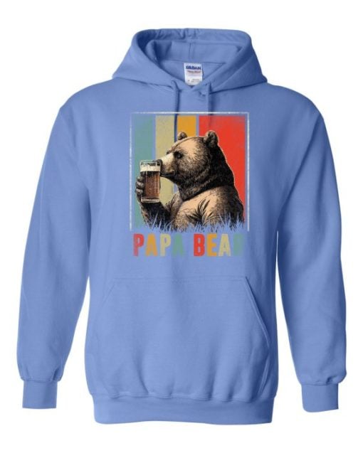 PAPA BEAR  - Adult Hooded Sweatshirt (Unisex)