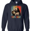 PAPA BEAR  - Adult Hooded Sweatshirt (Unisex)