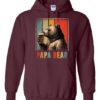 PAPA BEAR  - Adult Hooded Sweatshirt (Unisex)