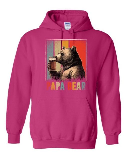 PAPA BEAR  - Adult Hooded Sweatshirt (Unisex)