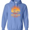 O FISH ALLY  BEST DAD EVER  - Adult Hooded Sweatshirt (Unisex)