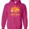 O FISH ALLY  BEST DAD EVER  - Adult Hooded Sweatshirt (Unisex)