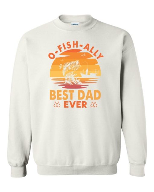 O FISH ALLY  - Cotton Ouaté Col Rond (Unisexe) Pour Adultes
