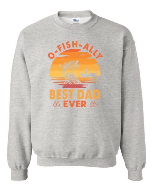 O FISH ALLY  - Cotton Ouaté Col Rond (Unisexe) Pour Adultes