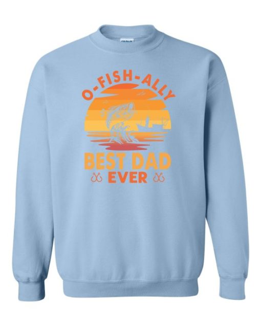 O FISH ALLY  - Cotton Ouaté Col Rond (Unisexe) Pour Adultes