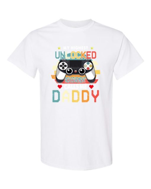 UNLOCKED DADDY  - Adult Round-neck T-shirt