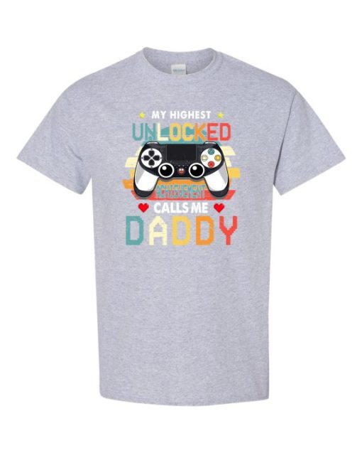 UNLOCKED DADDY  - Adult Round-neck T-shirt