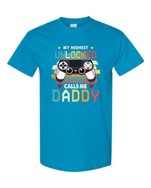 UNLOCKED DADDY  - Adult Round-neck T-shirt
