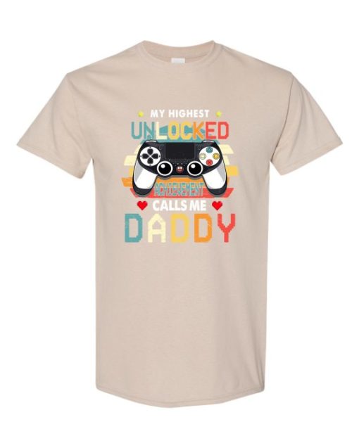 UNLOCKED DADDY  - Adult Round-neck T-shirt