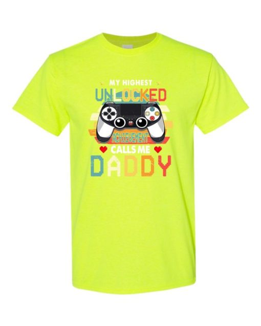 UNLOCKED DADDY  - Adult Round-neck T-shirt
