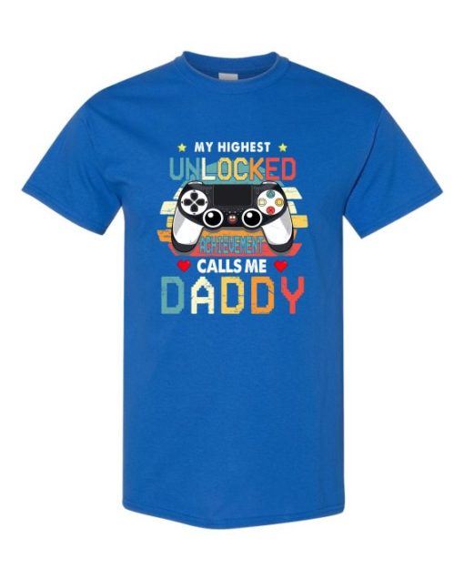 UNLOCKED DADDY  - Adult Round-neck T-shirt