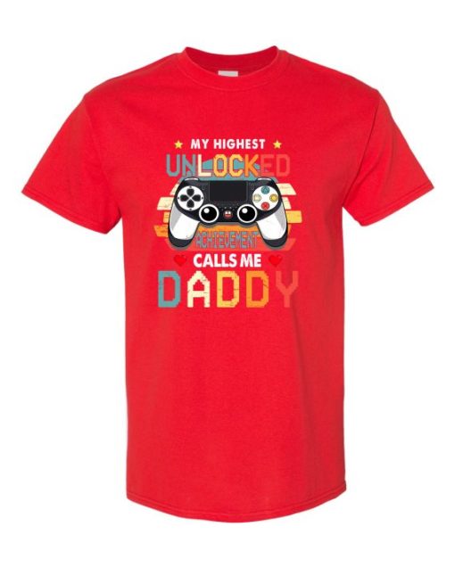 UNLOCKED DADDY  - Adult Round-neck T-shirt